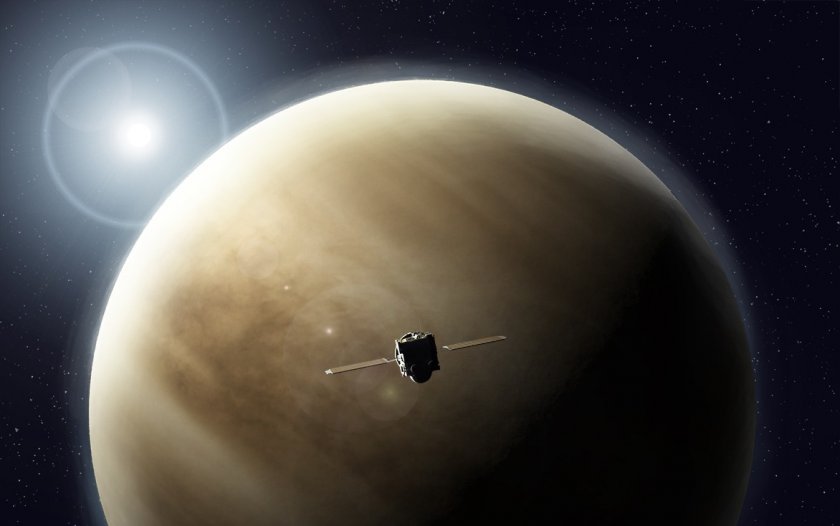 Над облаците на Венера може да има живот