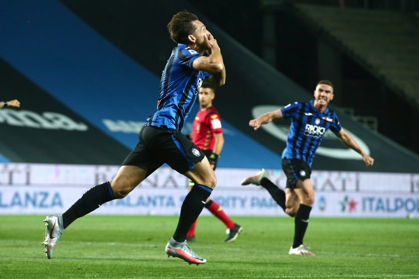 Аталанта се изкачи на трето място в Серия "А" 