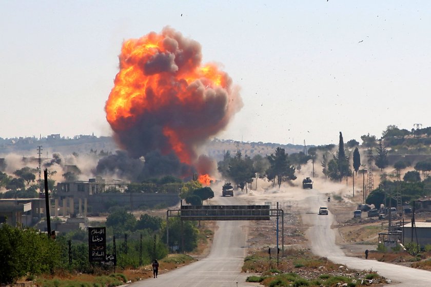 Самоделна бомба рани руско-турски патрул в Сирия