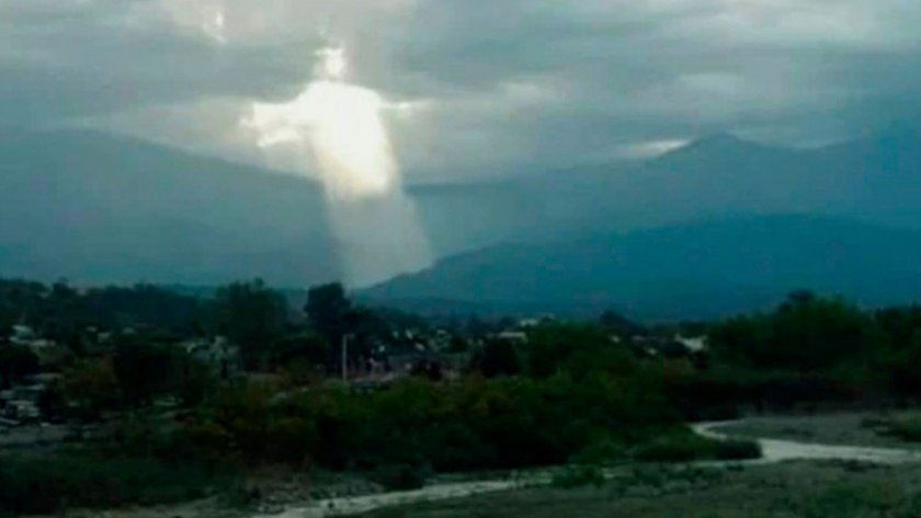 Още един ангел: Исус се появи над Аржентина