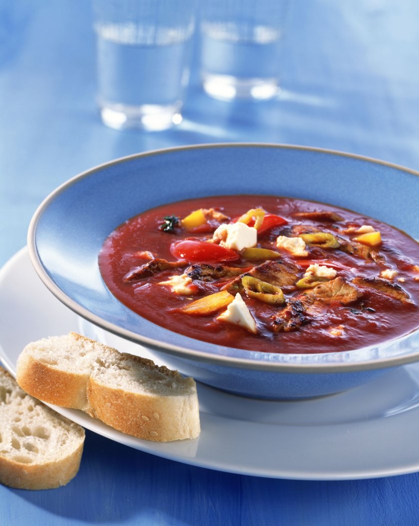 Lupa.bg в Гърция: Гирос доматена супа