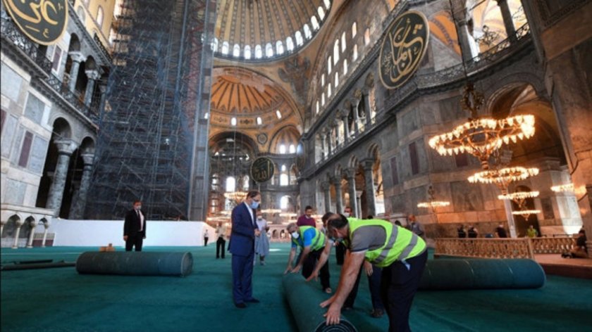 Отварят „Света София” като джамия при засилени мерки за сигурност