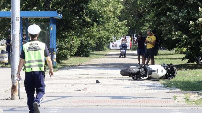 Стабилизиран е мотористът, пострадал край УНСС