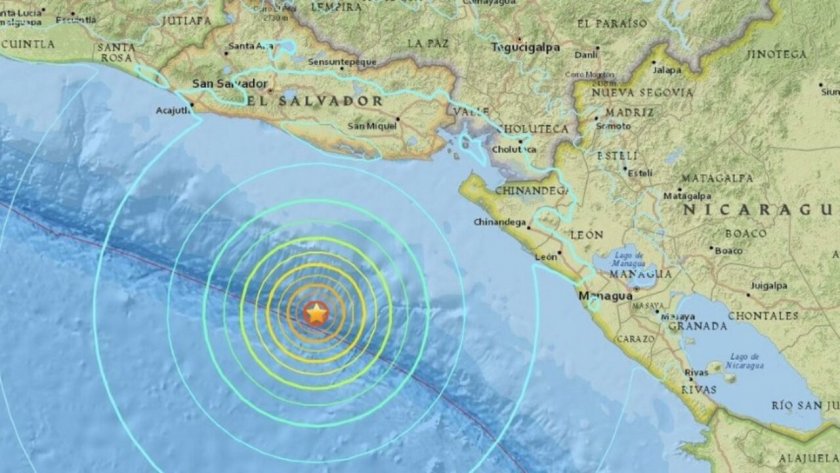 Земетресение с магнитуд 5,3 по Рихтер удари Салвадор