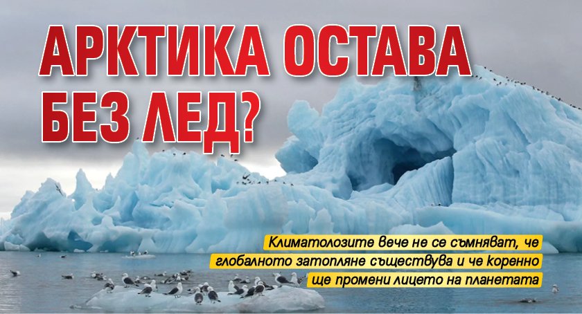 Арктика остава без лед?