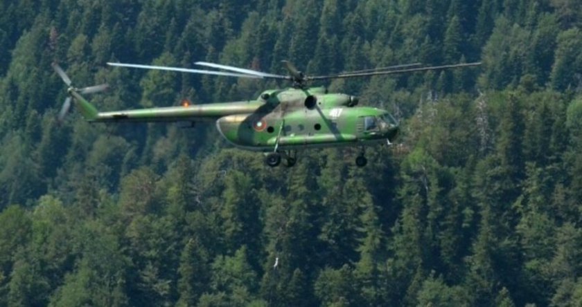 ВВС изпрати Ми-17 за гасенето на пожара в Сливенско