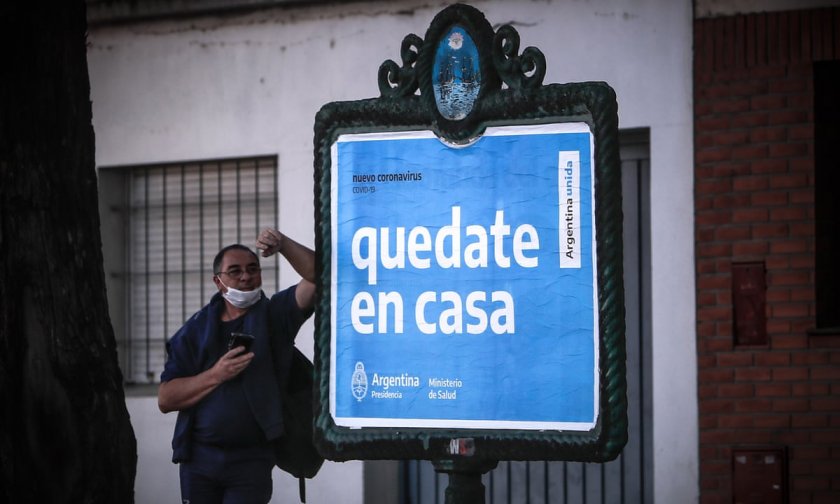 Аржентина надхвърли 10 000 смъртни случая