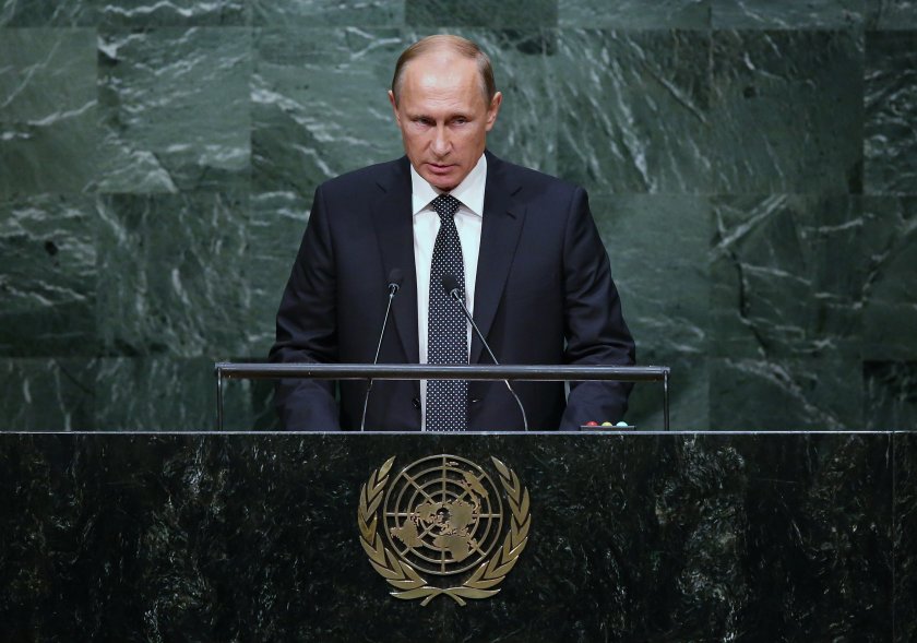 75 години ООН, Путин размахва пръст