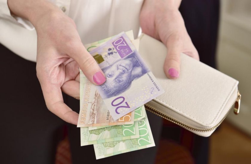 Швеция приключи с банкнотите 
