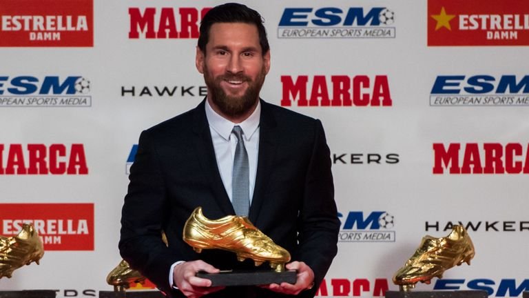 Рекорд: Меси спечели трета поредна "Златната обувка"