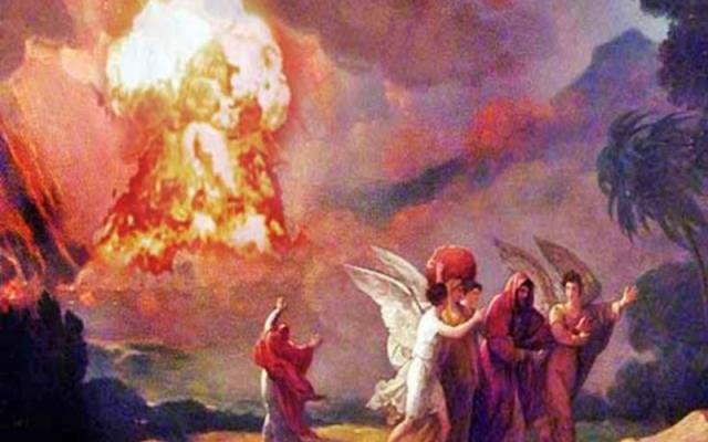 Содом и Гомор може да са ликвидирани с ядрен взрив