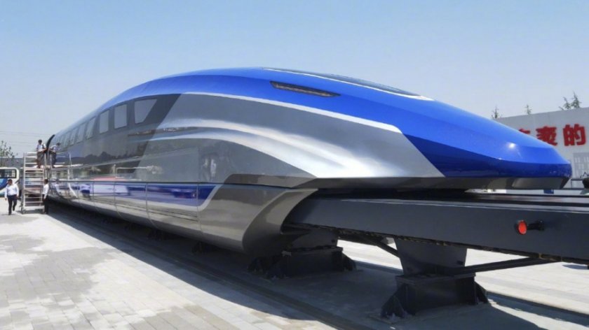 Китай пуска влак, „летящ” с 600 км/ч