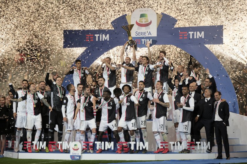 Близо 10 милиона изгледаха на живо мачовете през сезона в Серия "А"