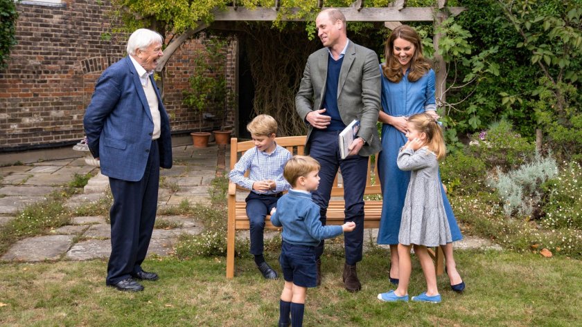 Стил по време на пандемия: Принц Уилям, Кейт Мидълтън и трите им деца
