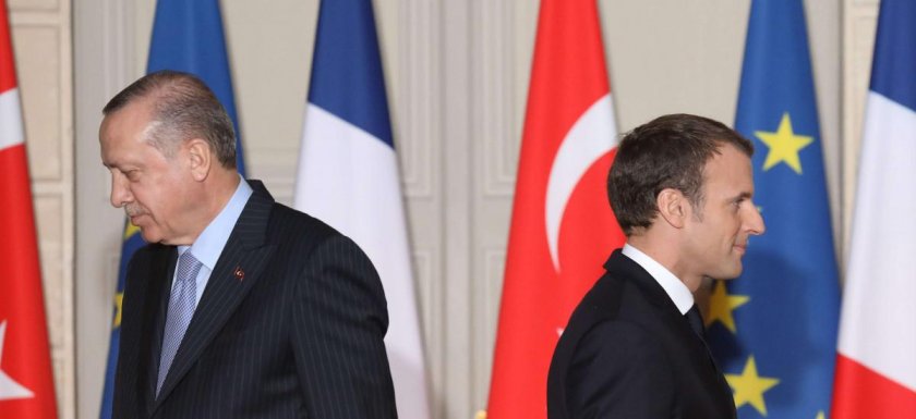 След като Ердоган прати Макрон на психиатър, Франция отзова посланика си в Турция