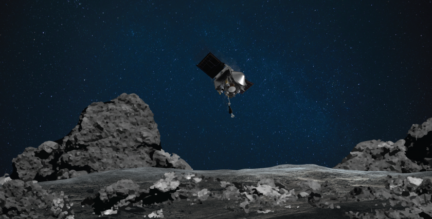 Сондата OSIRIS се натъпка с астероид