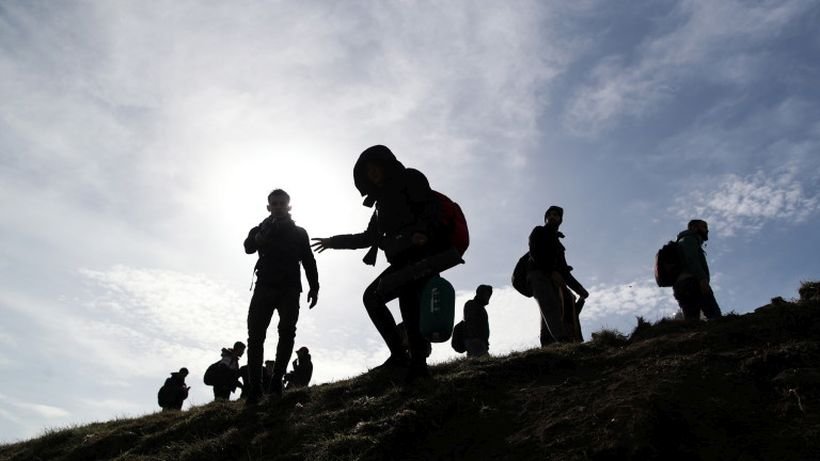 27 нелегални мигранти и таксиджия задържани в гора