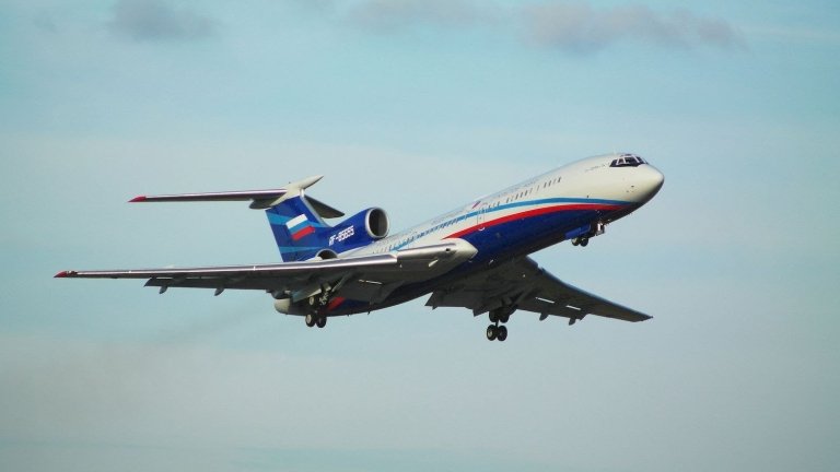 Русия се сбогува с легендарния Ту-154
