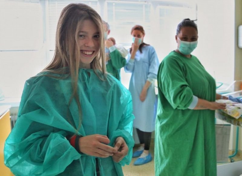 12-годишно момиче дари животоспасяваща техника 