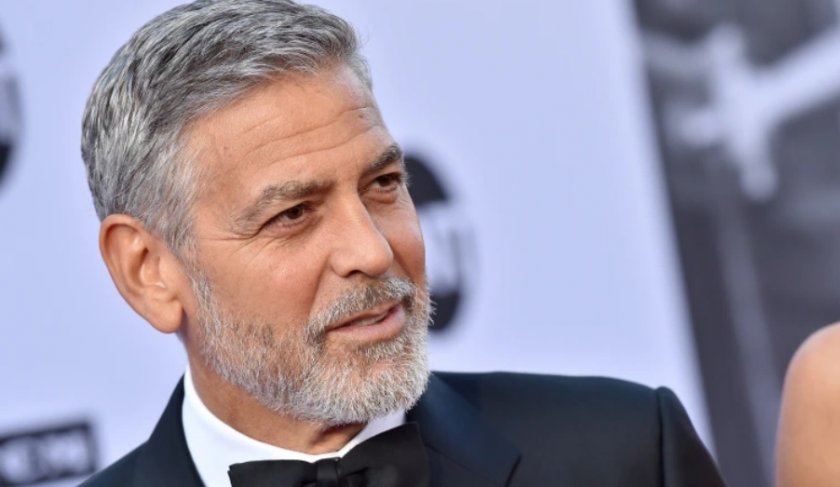 Джордж Клуни под ключ от март, пази сина си