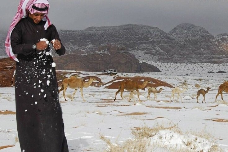 Климат извън контрол - сняг и студ в Сахара