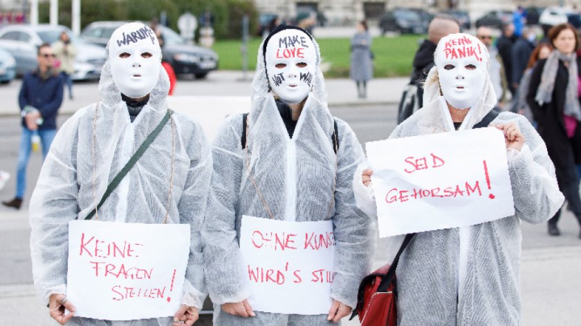 Виена се готви за протест срещу COVID мерките 