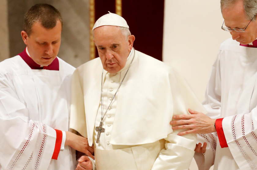 Ишиас тормози папа Франциск 
