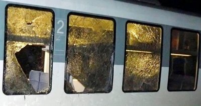 Зачестиха случаите на замеряния на влакове с камъни