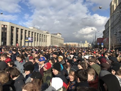 Протести в Русия