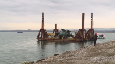 Възстановен е тръбопроводът във Варненското езеро