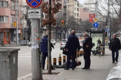 Зрелищен арест в центъра на София