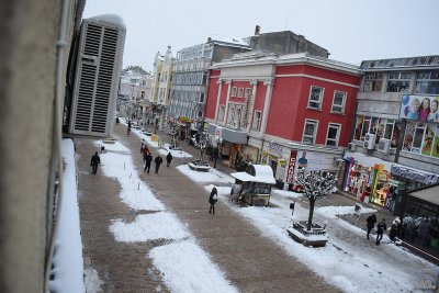 След тежкия сняг в Русе всичко е нормално