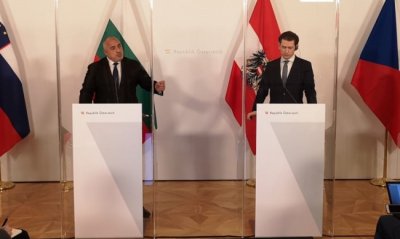 Борисов хвали свободата на медиите у нас пред австрийския канцлер