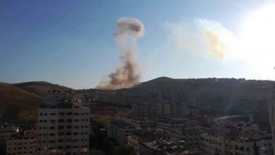 Взрив в склад за боеприпаси в Дамаск