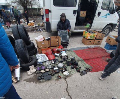 Масова акция в пловдивския "Руски пазар", има арестувани