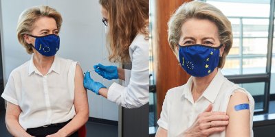 Урсула фон дер Лайен се ваксинира с "Пфайзер"