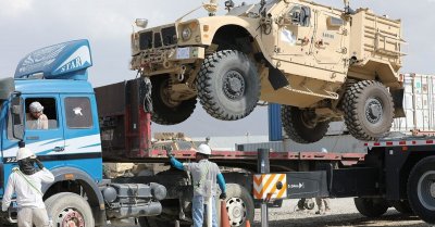 САЩ са започнали да изтеглят военно оборудване от Афганистан