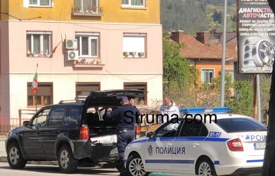 Полицейска акция в Благоевград