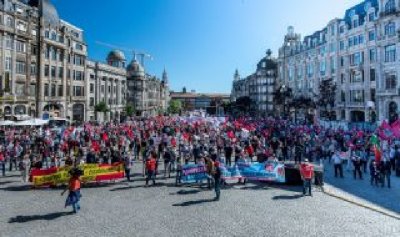 Голям протест в Португалия