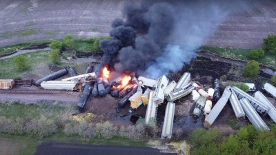 Тежка влакова катастрофа в САЩ