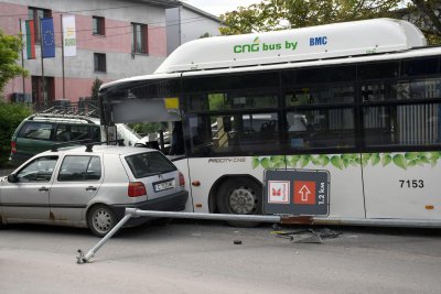 Грешка на шофьора на автобуса довела до верижната катастрофа в София