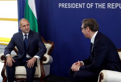 На високо ниво: Започна срещата на Румен Радев и Александър Вучич