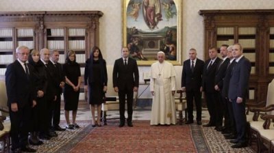 Радев се среща с папа Франциск 