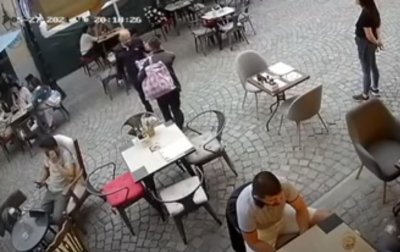 Ресторантьор потроши уличния търговец Митко в Пловдив (ВИДЕО)