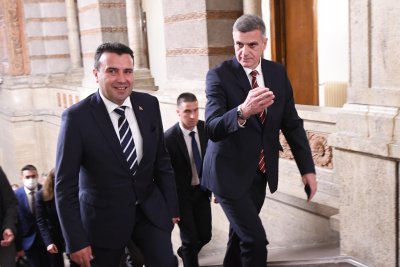 Премиерът прие Зоран Заев