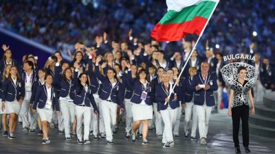 Мария Гроздева - знаменосец на делегацията ни на Олимпийските игри