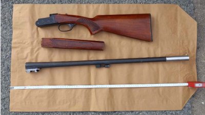 Намериха незаконна пушка в багажник