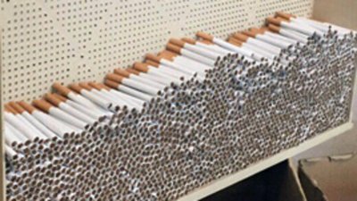 Удариха фабрика за нелегални цигари край Пловдив, Борисов доволен