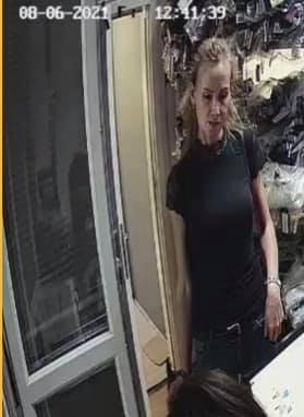 Виждали ли сте тази жена? Внимание! Краде! (СНИМКИ)