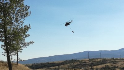 България разполага само с един хеликоптер за горски пожари